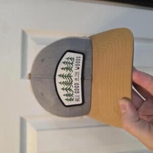 Richardson 115 Mesh Back Baseball Cap with 'All Good in the Woods' Patch